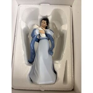 Hallmark 8" Angel Holding Baby Porcelain Figurine